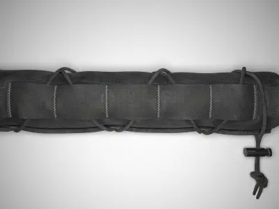 Supressor case Low-poly 3D model