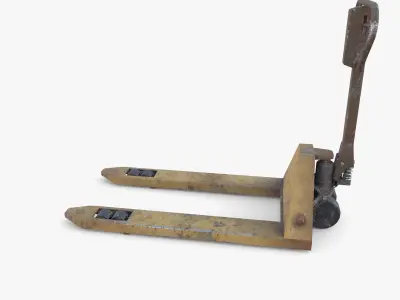 Pallet Jack V2 Low-poly 3D model