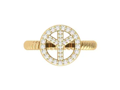Wedding Ring  3D print model 452