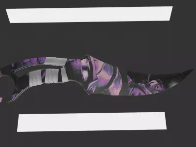 Fang Knife - Standoff 2 3D model