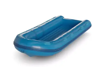 Inflatable Dinghy 3D model shop