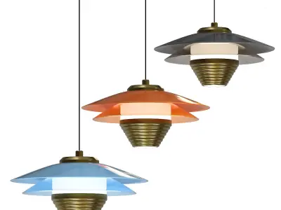 Lippa pendant lamp 3D model