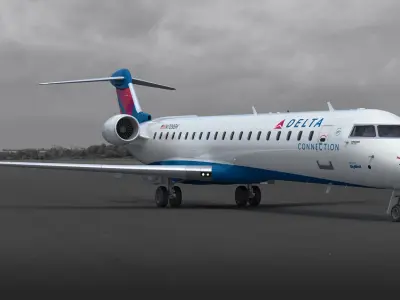 Bombardier CRJ700 Delta Connection 3D model purchase