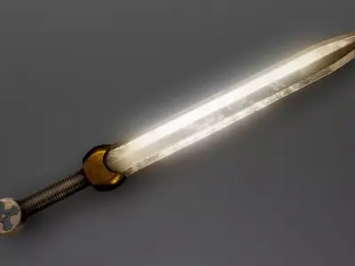 Gladius Sword Low-poly 3D model buy