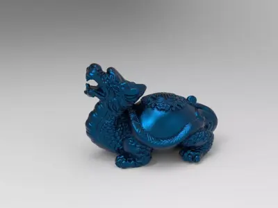 Dragon turtle Free 3D print model