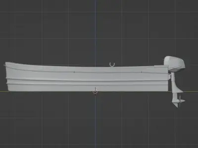 Motor Boat 3D print model