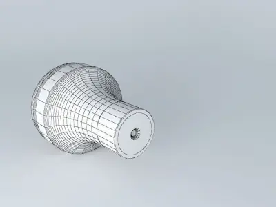 handle wooden knob Free 3D model