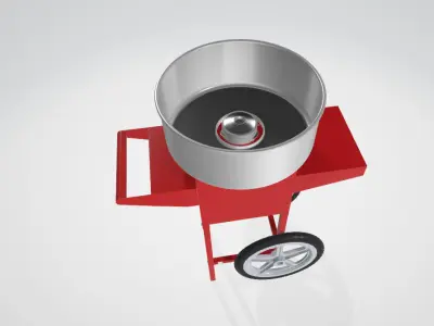 Vevor Cotton Candy Machine  3D model
