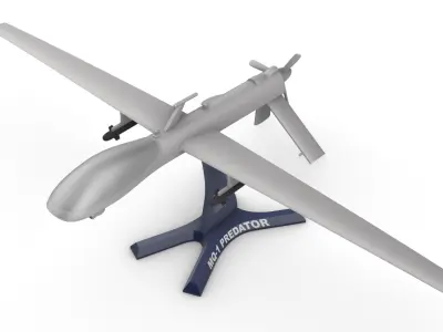 MQ-1 Predator 3D print model