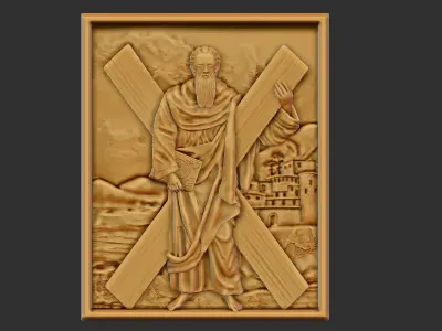 Icon Of St Andrew The Apostle  3D print model