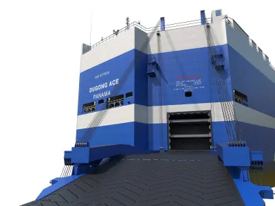 Vehicles Carrier RoRo 3D model