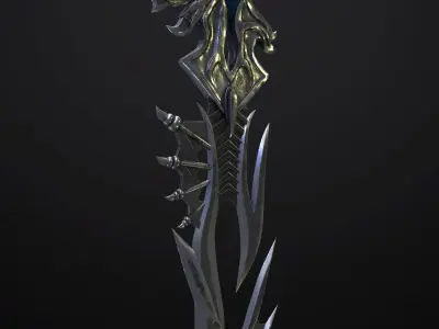 Dagger  Angel Slayer  Low-poly 3D model
