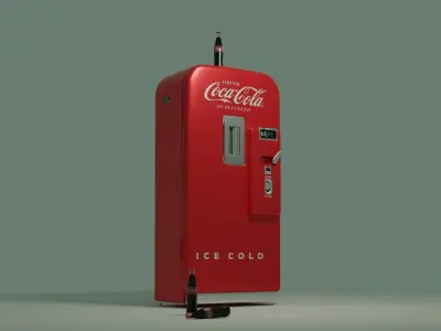 Vendo V-39 vending machine 3D model