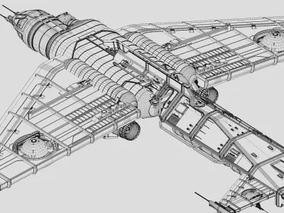Bomber Vehicle 3D model