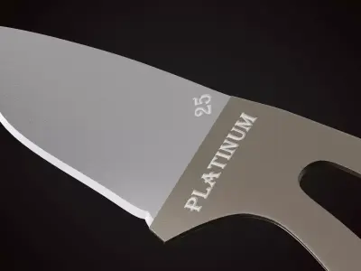 Knife 1 C Low-poly 3D model