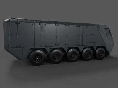 Warfare Vehicle 3D model from CGTrader