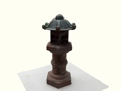 Japanese lantern  3D model