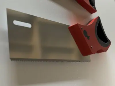Handsaws kit  Low-poly 3D model