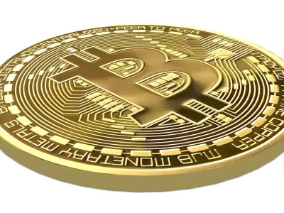 Bitcoin in 3D 3D model