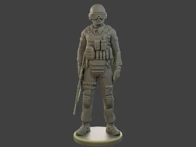 CzechSlovak Police Tactical Unit CPTU1 002 3D print model