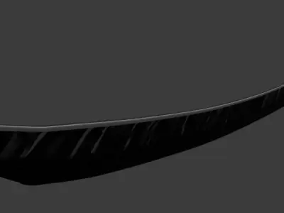 Katana Sword Game-Ready Low Poly 3D Model with PBR Textures Free low-poly 3D model