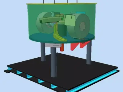 Mixer Press 3D model