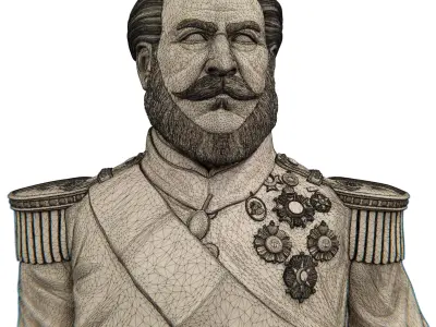 Manuel Luis Osorio - Patrono Cavalaria Brasil  - 3dPrintingReady 3D print model