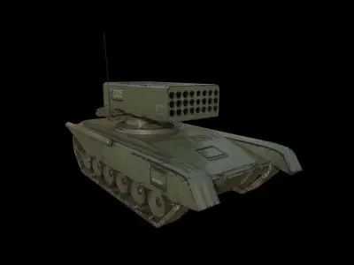 Military Vehicle Pack 06  Low-poly 3D model