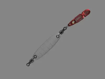 Pro Snap Weight Clip 3D model