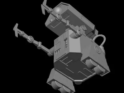 Mini Robot 3D print model