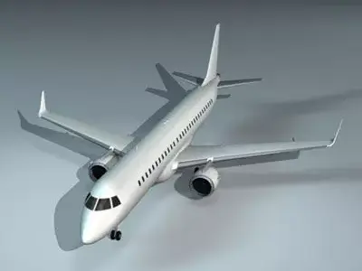 Embraer 195 3D model