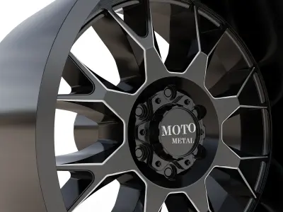 MOTO METAL MO806 WHEEL 3D MODEL 3D model