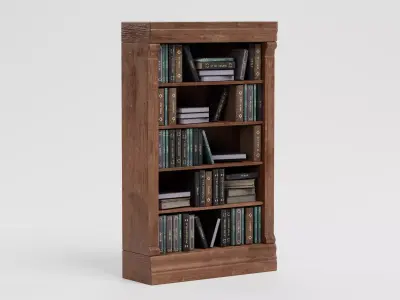 -Bookshelf V4- 3D model