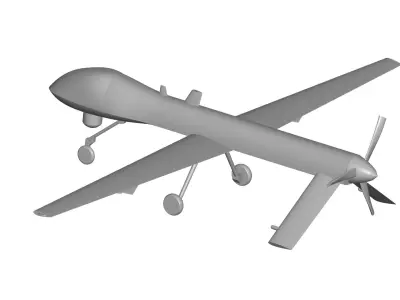 PREDATOR uav 3D model