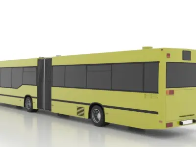 Mercedes-Benz O405GN2 Low Low-poly 3D model
