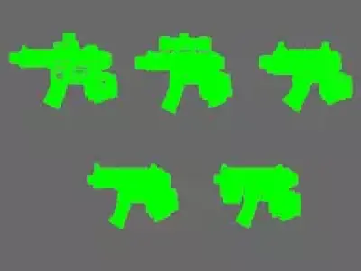 Space Knights MPX Style Pistol RIGHT 3D print model