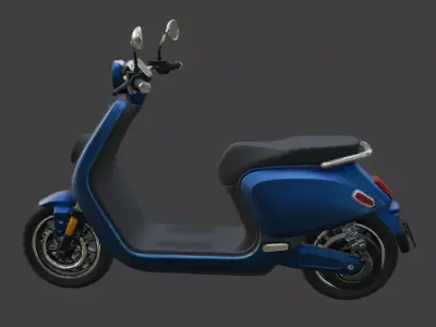 Electric Scooter 3D Model 3D model buy