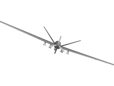 MQ-9 Reaper 3D model purchase