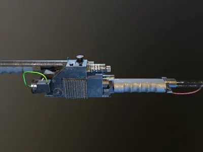 Proton Gun Ghostbusters 3D model