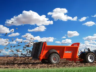 Spreader Sodimac Rafal 3300 Clear 3D model