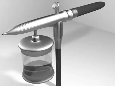 Airbrush Type 2 3D model