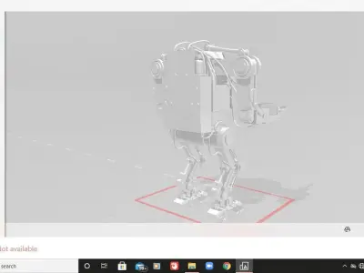 Armored Unit Futuristic 3D model