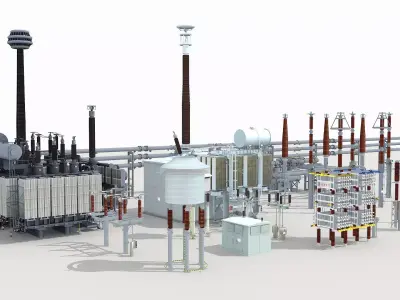 Electrical Power Equipment 2 3D model