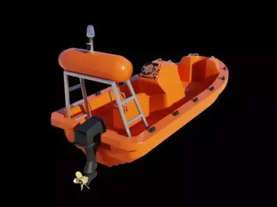 MERLIN 615 MKI Free low-poly 3D model