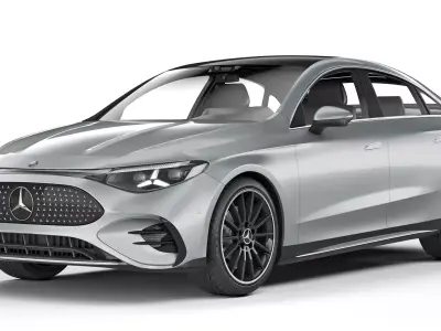 Mercedes-Benz CLA EV 2026 3D model