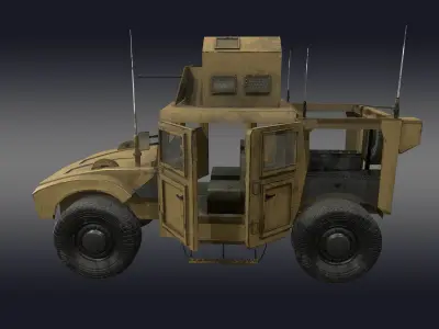 Armoured Vehicle  3D model