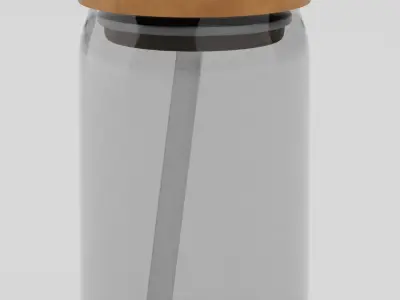 Glass Can 3D model