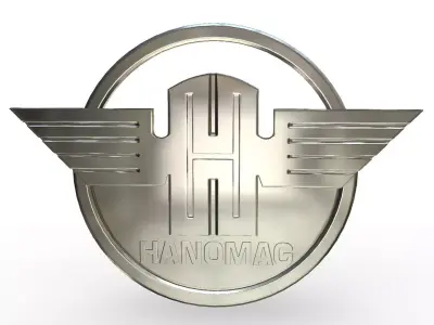 hanomag logo 3D model from CGTrader