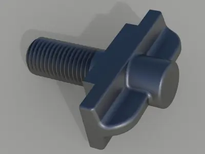 Bolt special M30 Free 3D model