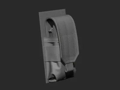 Tactical Pouches  3D model